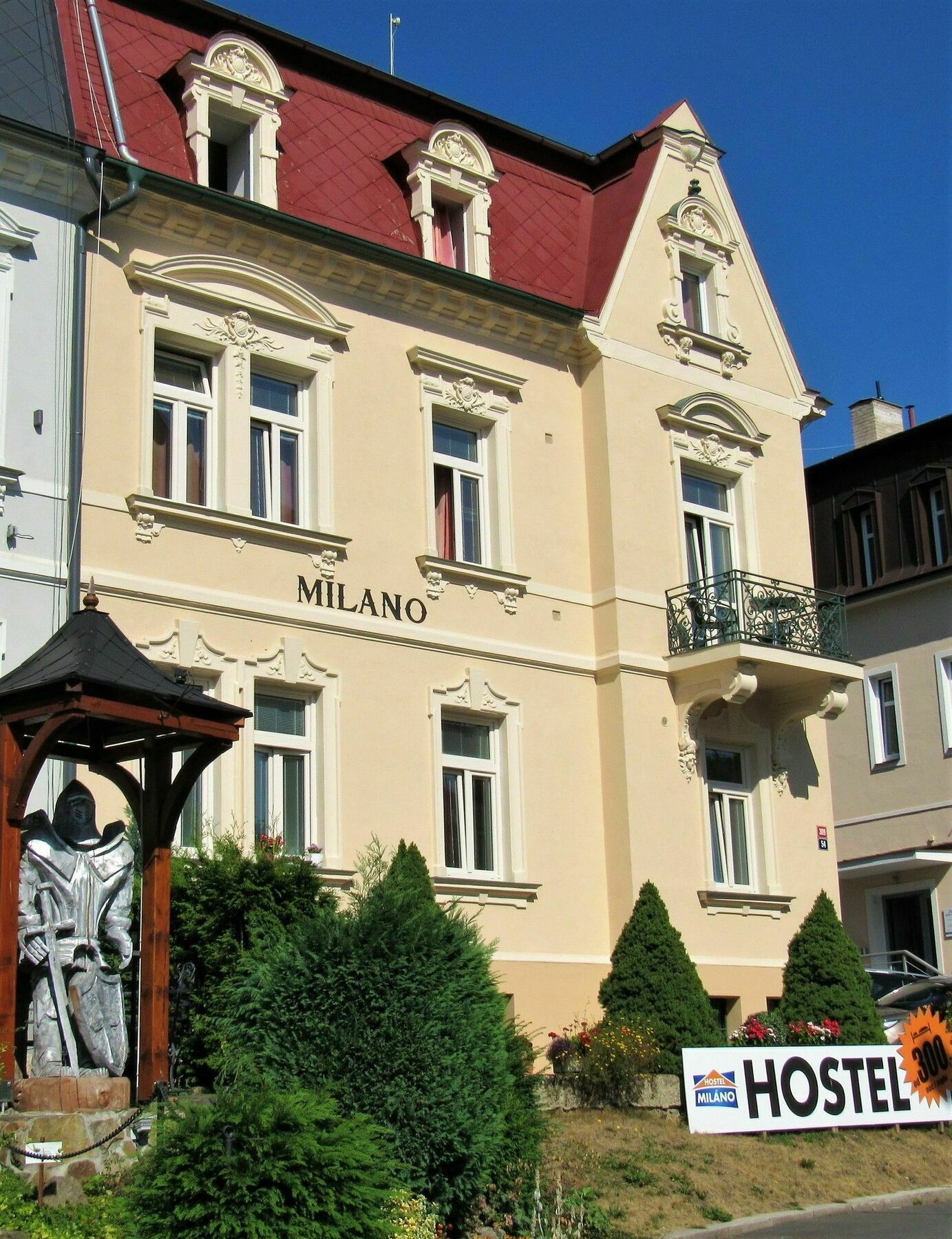Milano Vandrerhjem Mariánské Lázně Eksteriør bilde